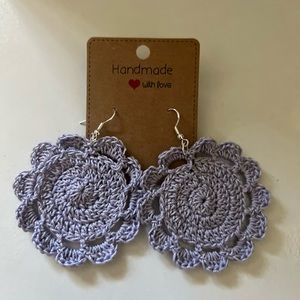 Handmade Doily Earrings